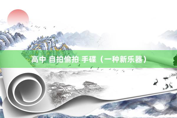 高中 自拍偷拍 手碟（一种新乐器）