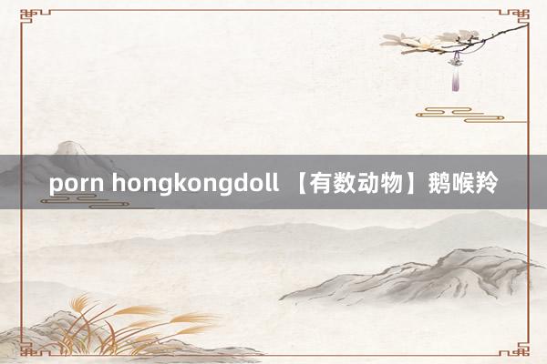 porn hongkongdoll 【有数动物】鹅喉羚